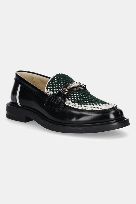 Kožené poltopánky Filling Pieces Loafer Rugby Degrade usňová koža čierna 122511303248
