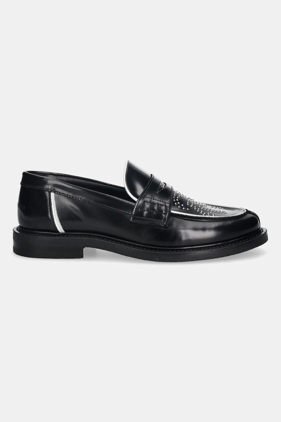 Kožne cipele Filling Pieces Loafer Gowtu Studs 122511303255 crna AW25