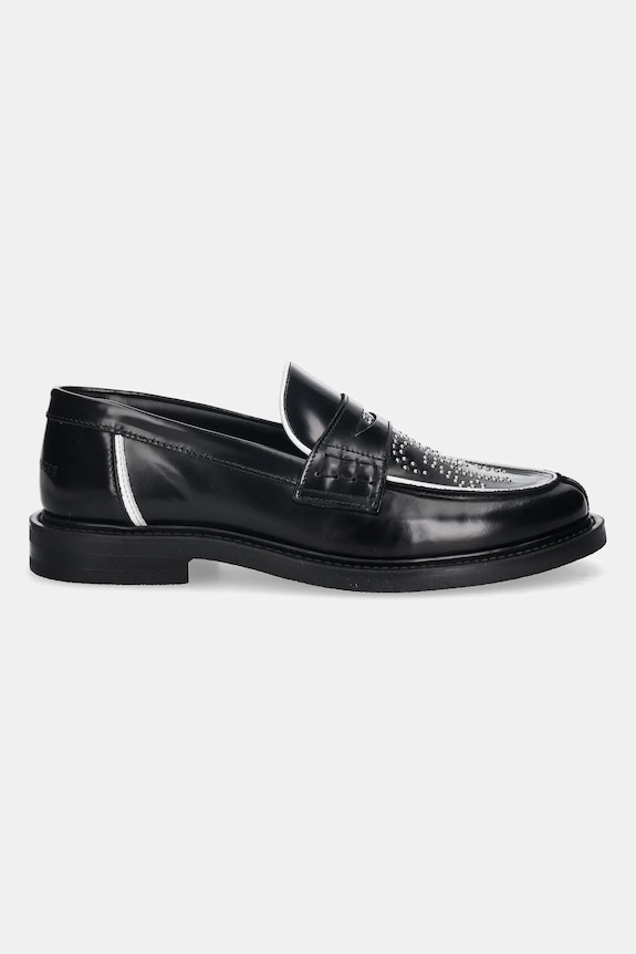 Kožne cipele Filling Pieces Loafer Gowtu Studs 122511303255 crna AW25