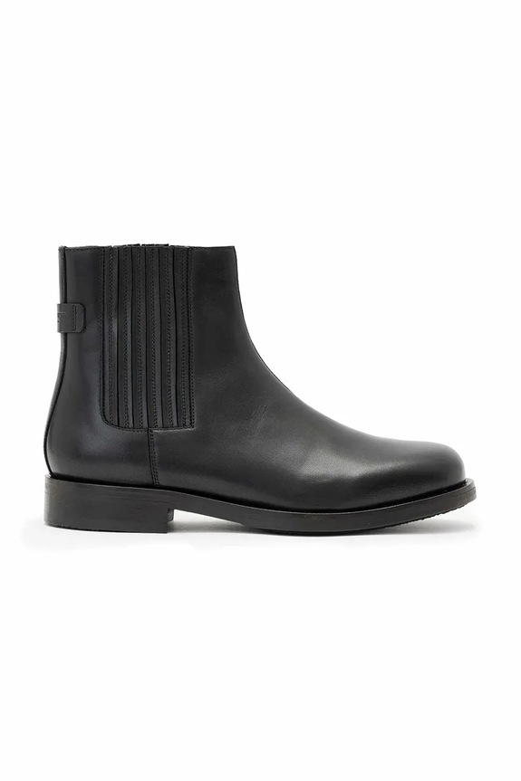 AllSaints sztyblety skórzane Bloom Chelsea nieocieplane czarny M030FD