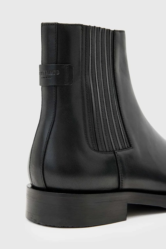 AllSaints sztyblety skórzane Bloom Chelsea czarny M030FD