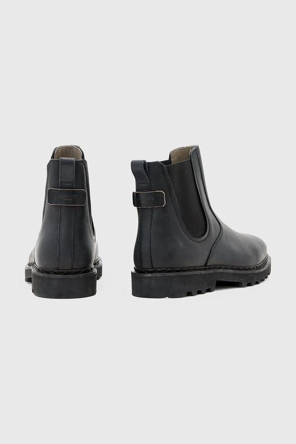 Обувки Високи обувки AllSaints Skiff Chelsea Boot M025FD черен