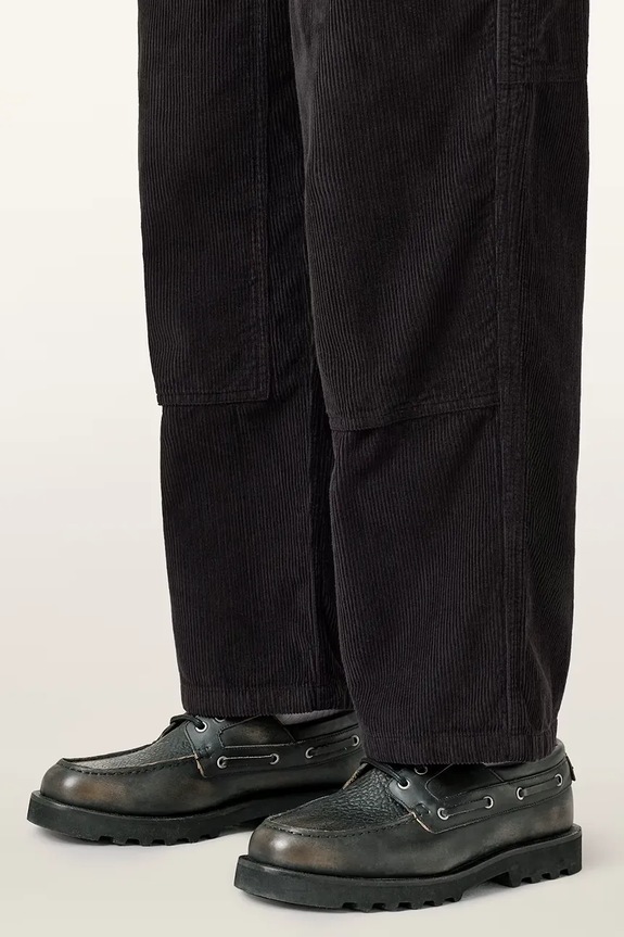 Kožené poltopánky AllSaints Skiff Shoe M013FC