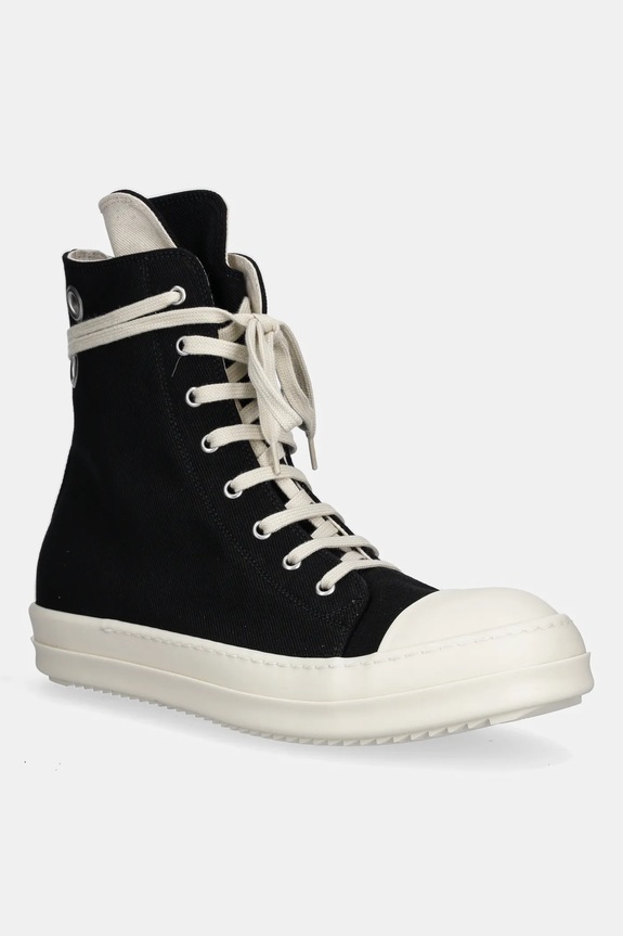 Rick Owens DRKSHDW scarpe da ginnastica Sneaks tessile nero DU02E7800.DOES1