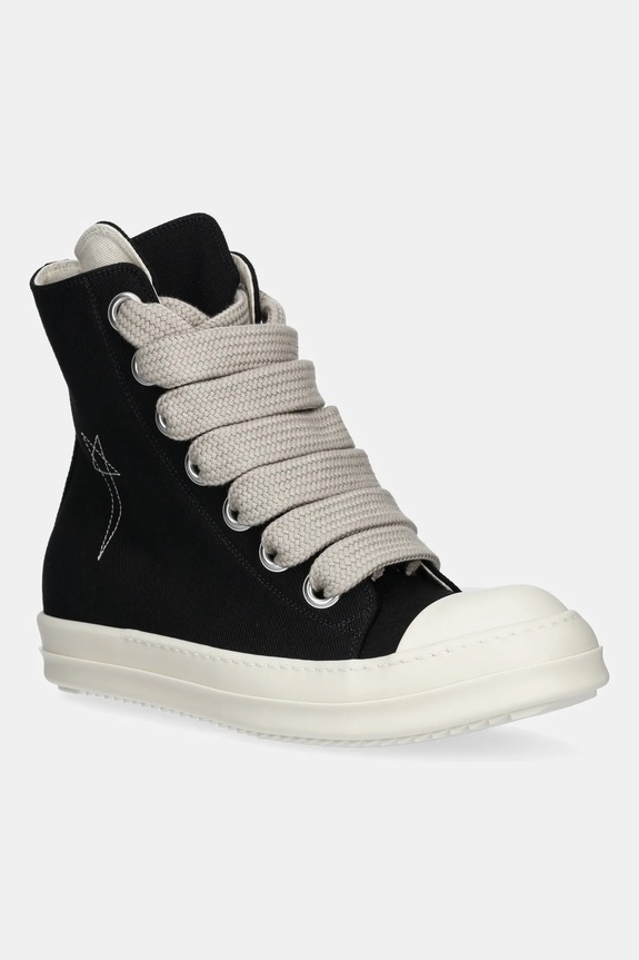 Rick Owens DRKSHDW trainers Jumbolace Sneaks textile black DU02E7818.DOM8W2