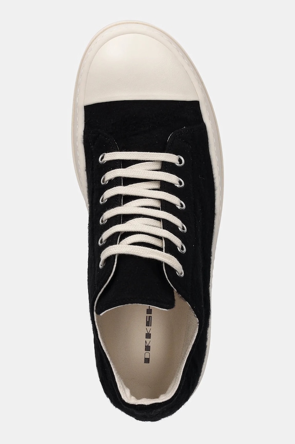 Rick Owens DRKSHDW plimsolls Double Bumper Low Sneaks black DU02E7832.BMO