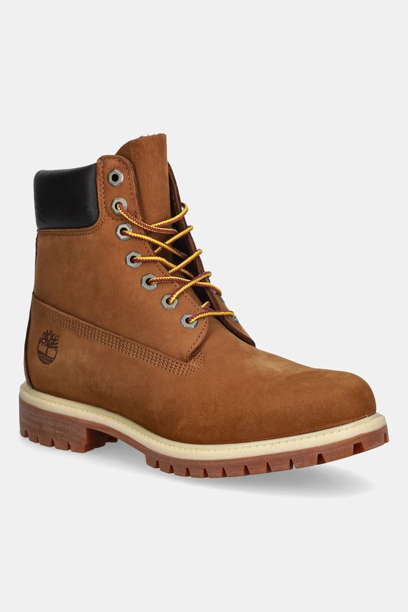 Ботинки из нубука Timberland Premium 6 casual коричневый TB172066EBL1