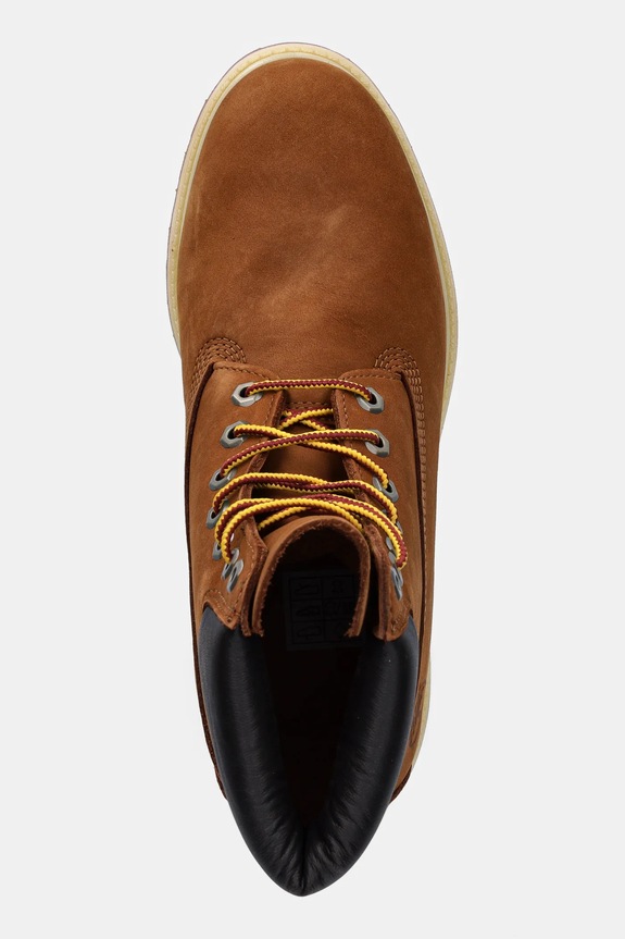 Ботинки из нубука Timberland Premium 6 коричневый TB172066EBL1