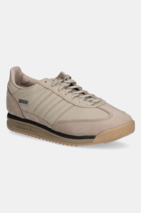 Tenisky adidas Originals SL 72 RS usňová koža béžová JR1643