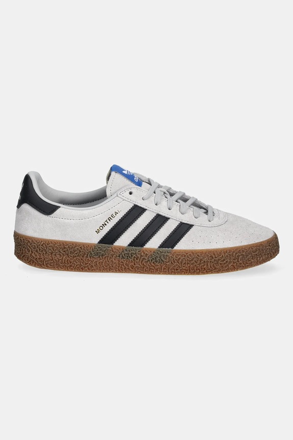 Semišové tenisky adidas Originals Montreal RM JS1337 sivá AW25