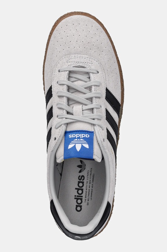 Semišové tenisky adidas Originals Montreal RM sivá JS1337