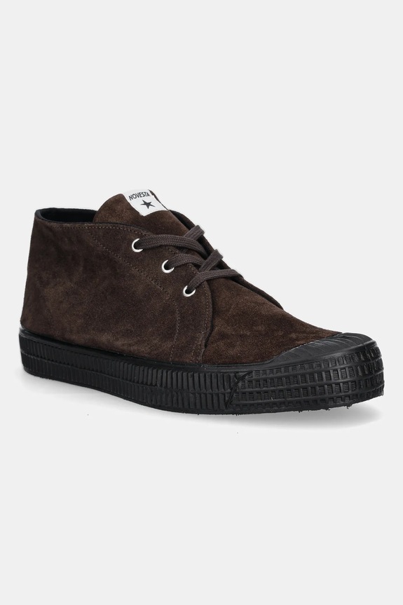 Semišové tenisky Novesta Novesta x Noel Gallagher nízký hnědá N574001.BRW000615