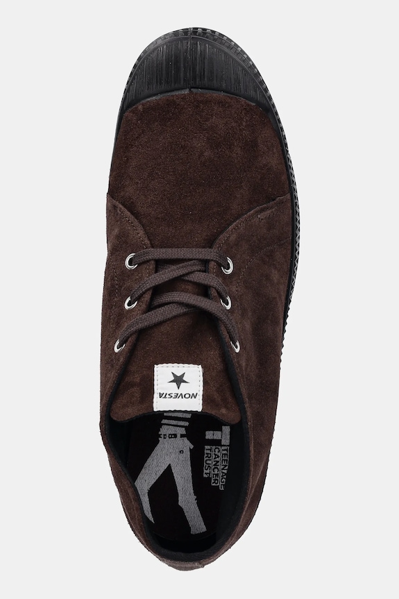 Semišové tenisky Novesta Novesta x Noel Gallagher hnědá N574001.BRW000615