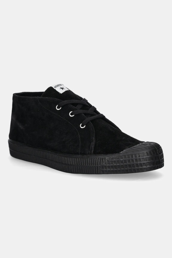 Semišové tenisky Novesta Novesta x Noel Gallagher nízky čierna N574001.BLC000615