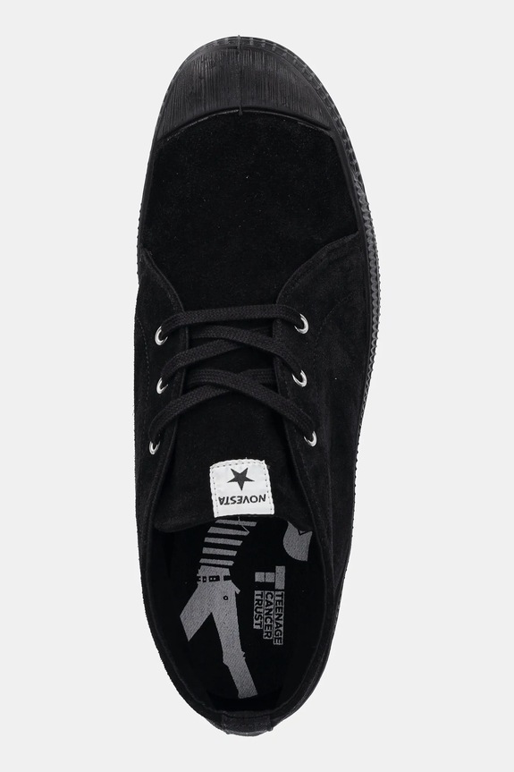 Semišové tenisky Novesta Novesta x Noel Gallagher čierna N574001.BLC000615