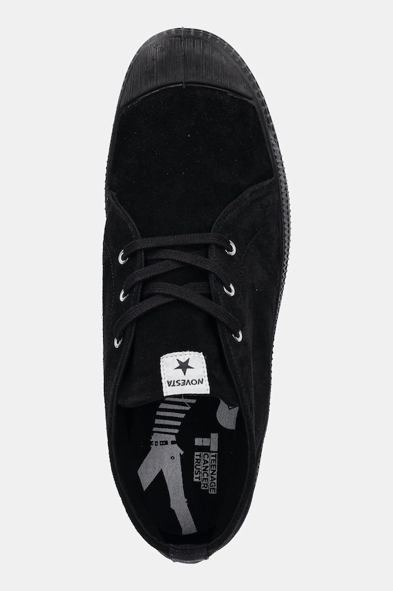 Semišové tenisky Novesta Novesta x Noel Gallagher čierna N574001.BLC000615