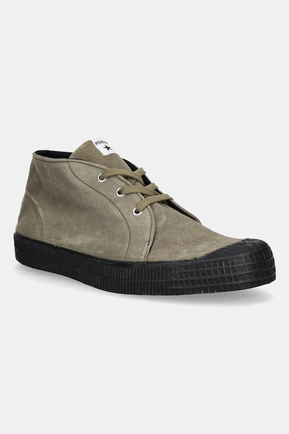 Semišové tenisky Novesta Novesta x Noel Gallagher nízky zelená N574001.OLV000615