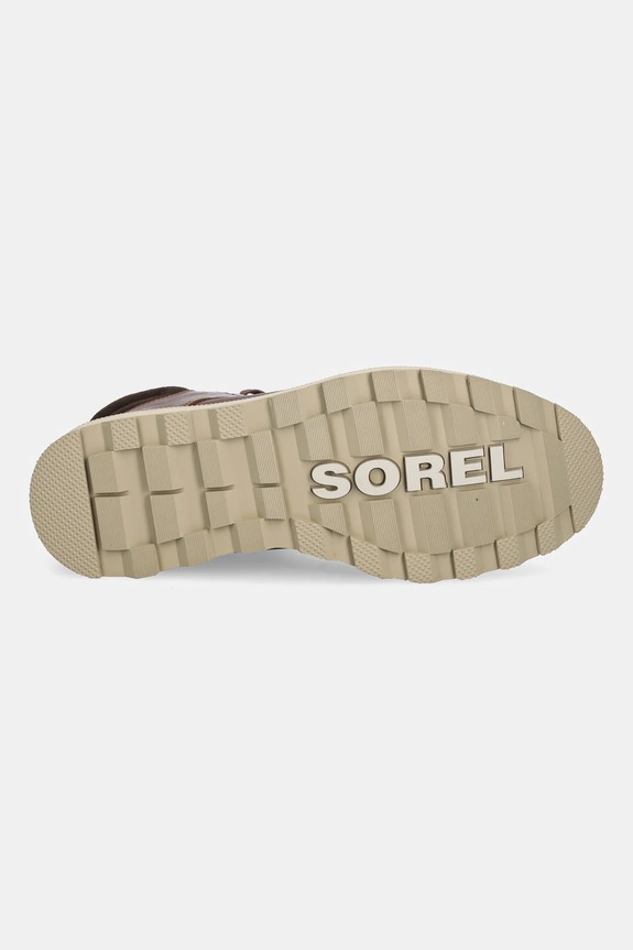 Semišové topánky Sorel MADSON II MOC TOE WP 1915021243 hnedá