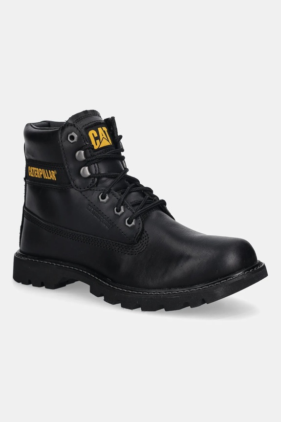 CAT Footwear scarpe in pelle COLORADO 2.0 WP pelle fiore nero P110966