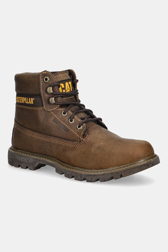CAT Footwear scarpe in nubuck COLORADO 2.0 WP con lacci marrone P110967