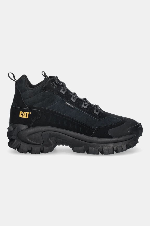 Kožené tenisky CAT Footwear INTRUDER MID WP P726385 čierna AW25