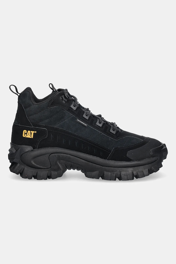 Kožené tenisky CAT Footwear INTRUDER MID WP P726385 čierna AW25