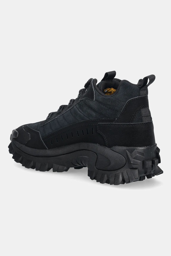 Obuv Kožené tenisky CAT Footwear INTRUDER MID WP P726385 čierna