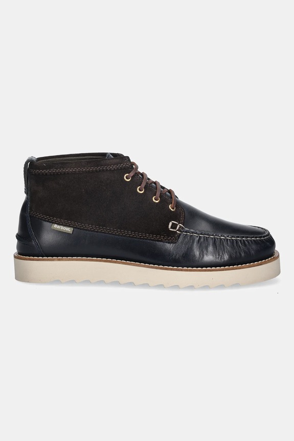 Kožené boty Barbour Hadston Chukka Boot MFO0822NY94 hnědá AW25