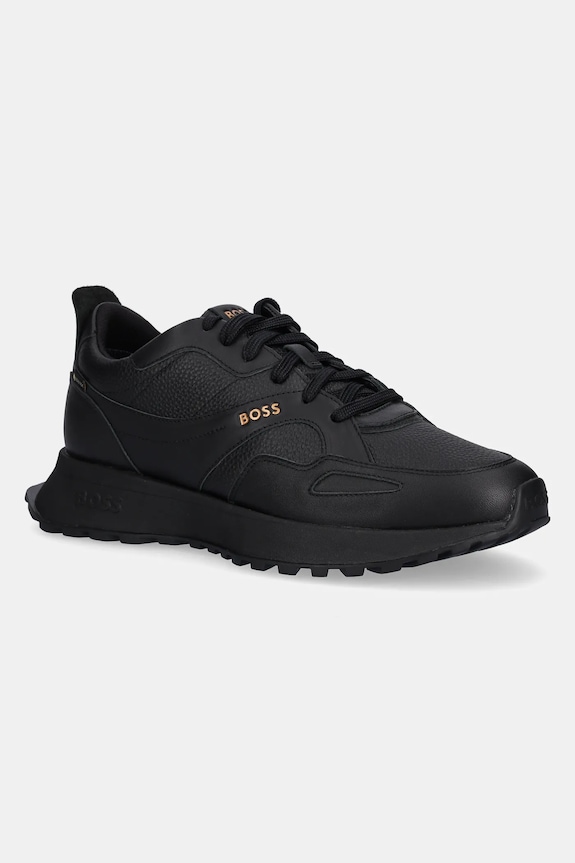 Kožne tenisice BOSS Jonah ostalo crna 50529520.005