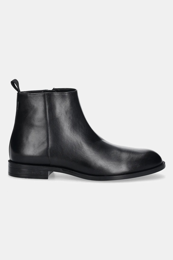 Kožená obuv BOSS Tayil 50552518.001 čierna NC25