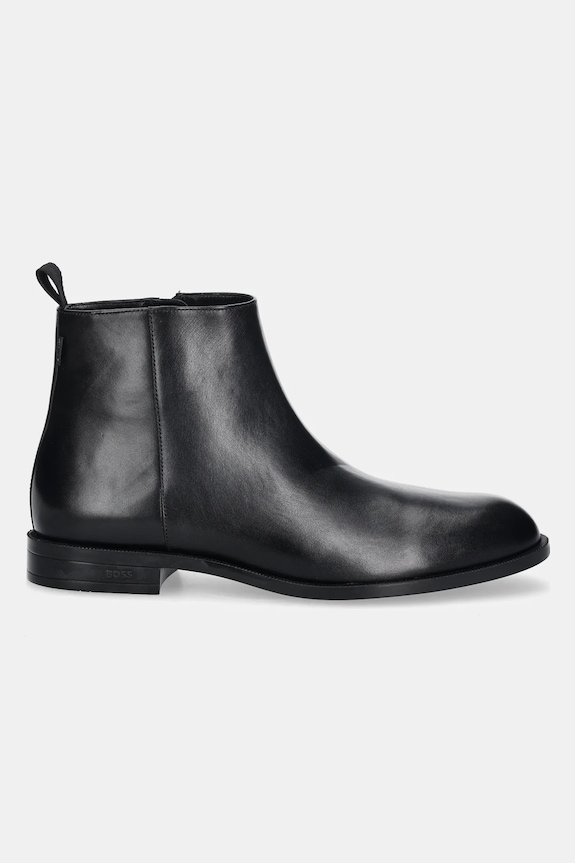 Kožená obuv BOSS Tayil 50552518.001 čierna NC25