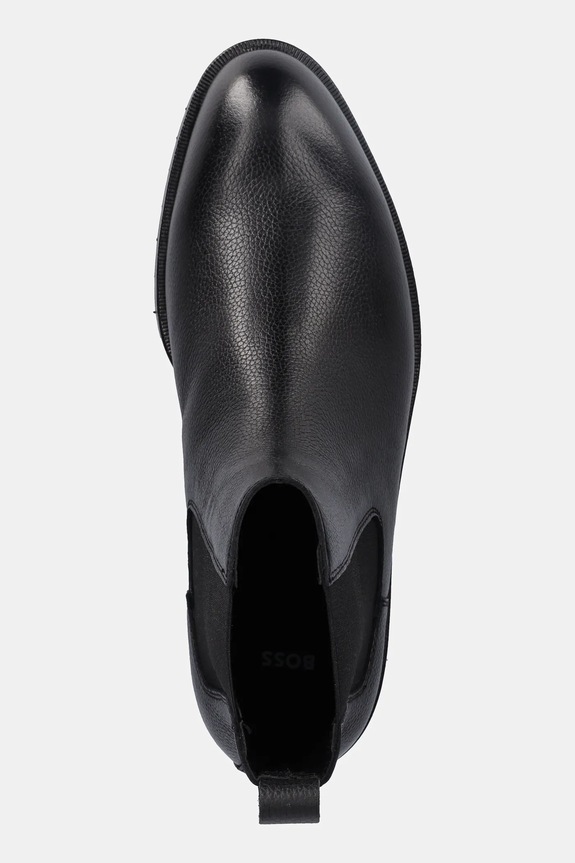 BOSS stivaletti chelsea in pelle Tayil-L nero 50552541.001