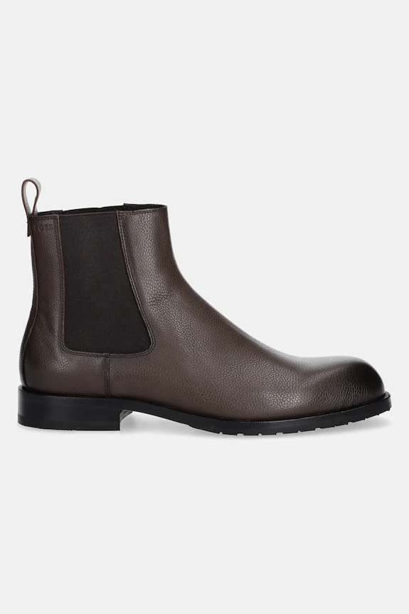 Шкіряні черевики BOSS Tayil-L 50552541.201 коричневий NC25