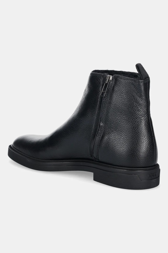 Cipők BOSS bőr cipő Calev 50552525.001 fekete