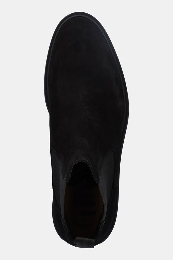 BOSS ghete din piele întoarsă 50552528 negru 50552528.001
