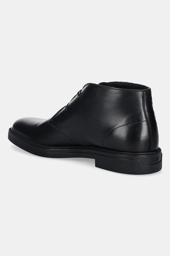 Obuwie BOSS półbuty skórzane Calev 50552548.001 czarny