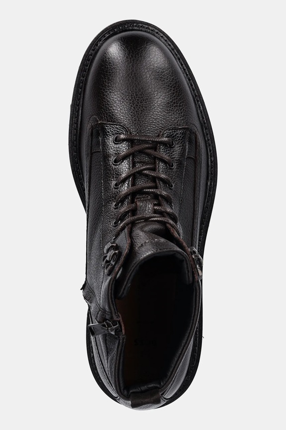 BOSS buty skórzane Julyo brązowy 50552581.205