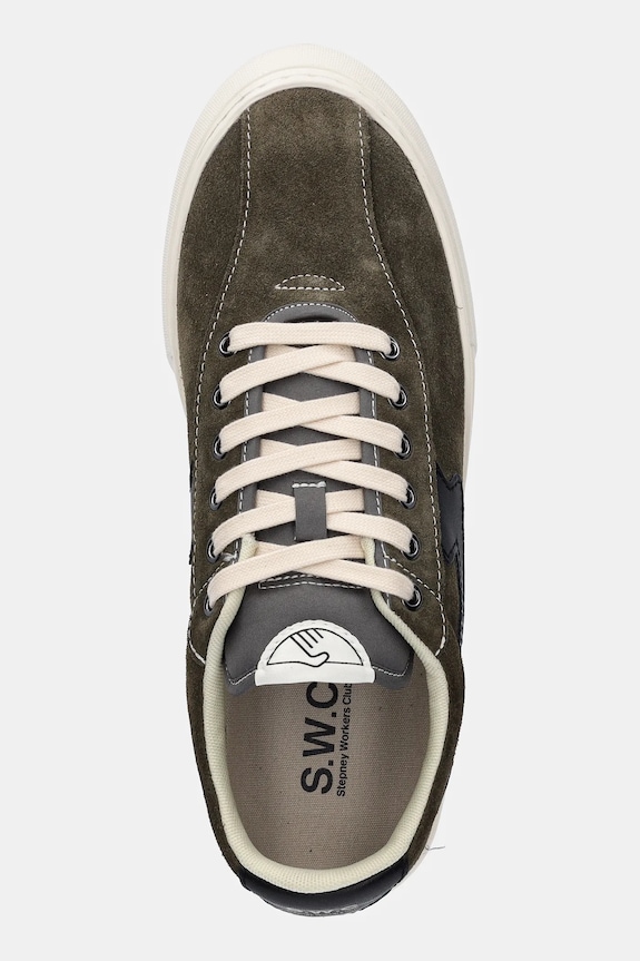 Tenisky Stepney Workers Club DELLOW S-STRIKE CUP SUEDE zelená YA25605