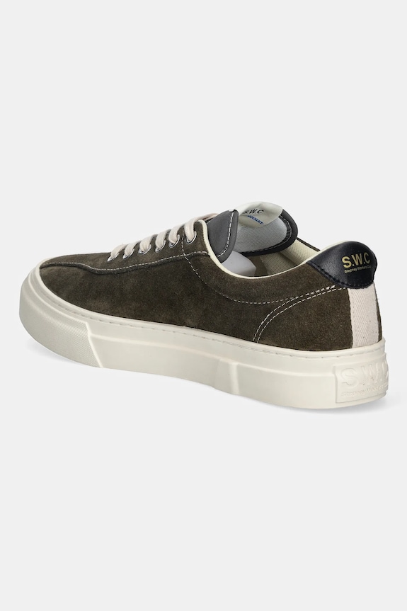 Boty Tenisky Stepney Workers Club DELLOW 02 CUP SUEDE YA21605 zelená