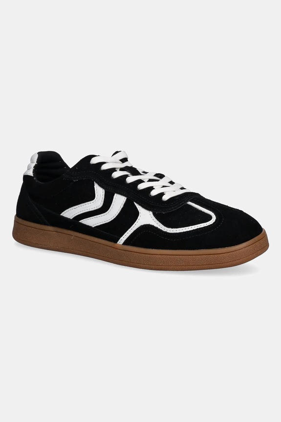 Steve Madden velúr sportcipő Carson velúr bőr fekete 12000850.015