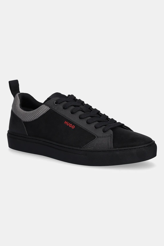 HUGO sneakersy Morrie syntetyczny czarny 50552667.002