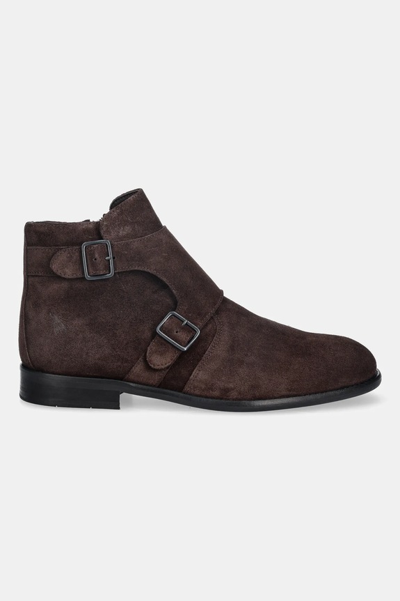 Semišové topánky Fly London WOCH311FLY P145311002 hnedá AW25