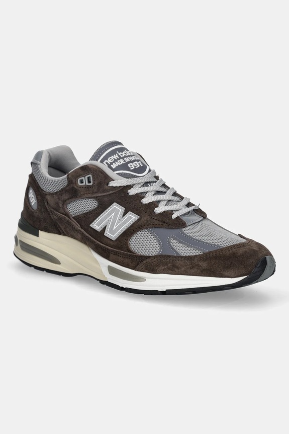 New Balance sneakers U991BG2 textil maro U991BG2