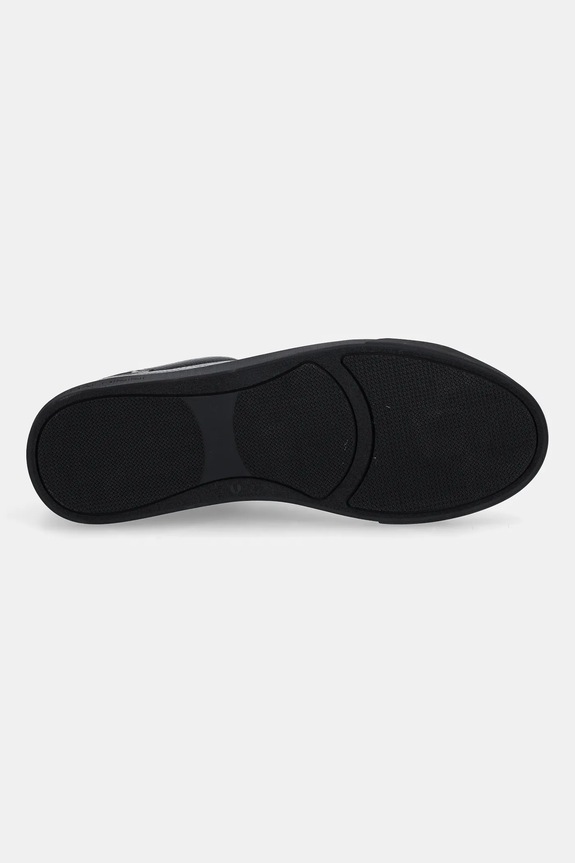 Δερμάτινα sneakers Baldinini U6B801P1BOTT.0000 μαύρο