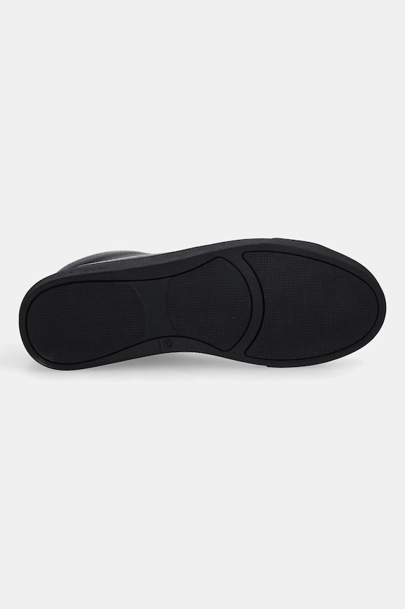 Δερμάτινα sneakers Baldinini U6B802P1BOTT.0000 μαύρο