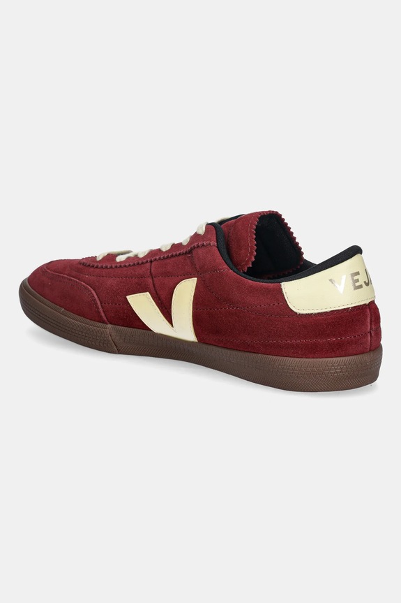Shoes Veja leather sneakers Panenka FU0320897B maroon