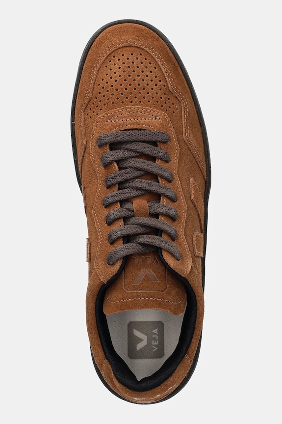 Veja sneakers din piele întoarsă V-90 maro VD0320929B