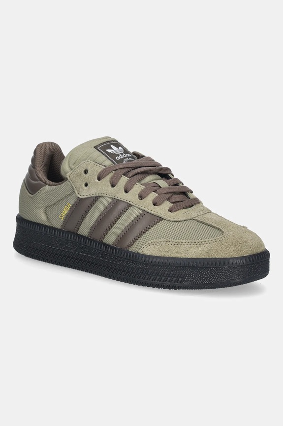 adidas Originals sneakers Samba Xlg pelle scamosciata verde JR0930