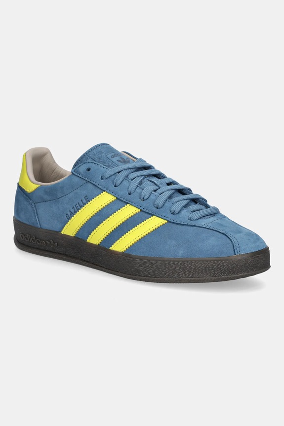 adidas Originals scarpe da ginnastica in nubuck Gazelle Indoor Pro nubuk blu JR8838
