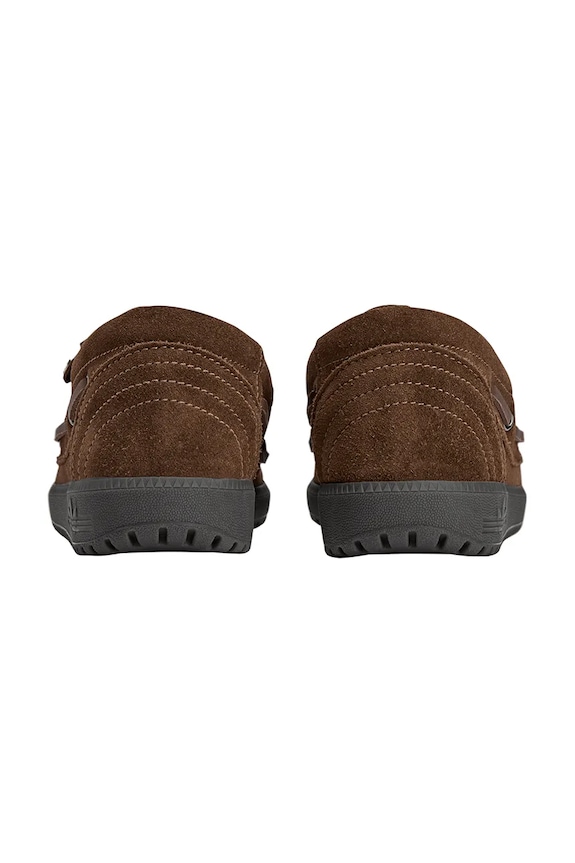 Încălțăminte adidas Originals sneakers din piele întoarsă Lytham Spzl JR1542 maro